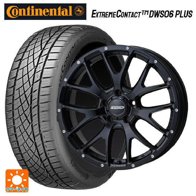 【6/11 1:59迄 全品ポイント5倍】215/45R18 93Y XL コンチネンタル エクストリームコンタクト DWS06プラス 正規品 レイズ ホムラ 2X7FA BOL 18-7.5J 国産車用 サマータイヤホイール4本セット
