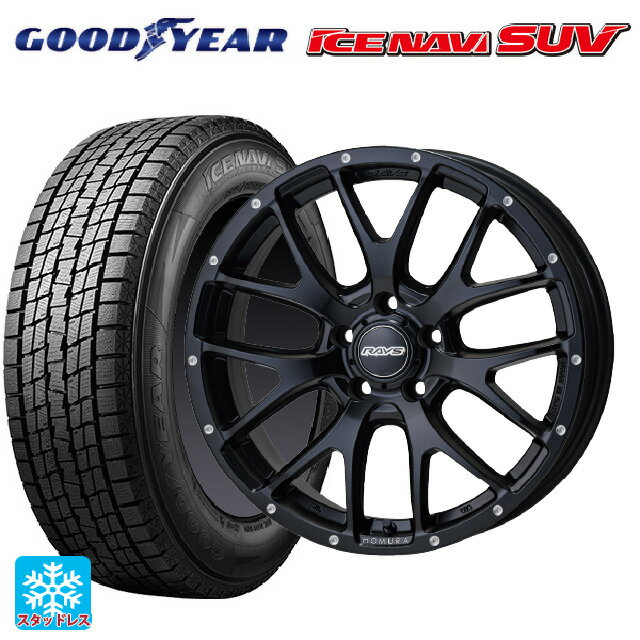 【6/20限定 全品P5倍＆クーポン】225/70R16 103Q グッドイヤー アイスナビ SUV レイズ ホムラ 2X7FA BOL 16-7J 国産車用 スタッドレスタイヤホイール4本セット