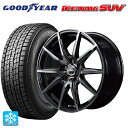 215/70R16 100Q グッドイヤー アイスナビ SUV # エムアイディー MIDホイール DR02 ブラックポリッシュ/ブラッククリア 16-6.5J 国産車用 スタッドレスタイヤホイール4本セット