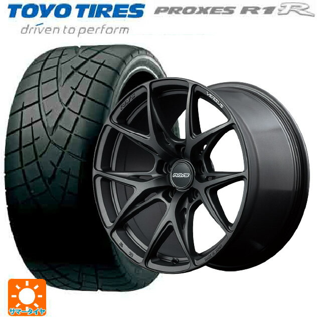 【6/11 1:59迄 全品ポイント5倍】225/40R18 88W トーヨー プロクセス R1R レイズ ベルサス VV21S APJ 18-8J 国産車用 サマータイヤホイール4本セット