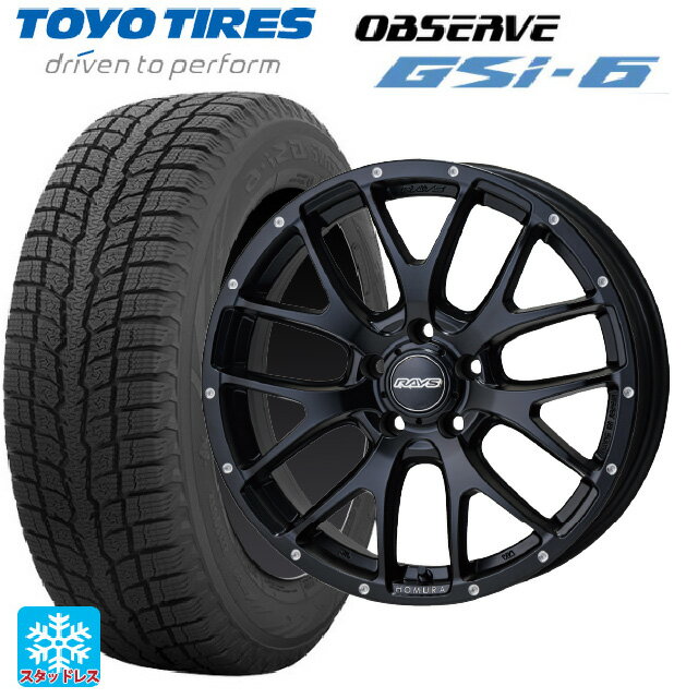 215/70R16 100Q トーヨー オブザーブ GSI-6 レイズ ホムラ 2X7FA BOL 16-7J 国産車用 スタッドレスタイヤホイール4本セット