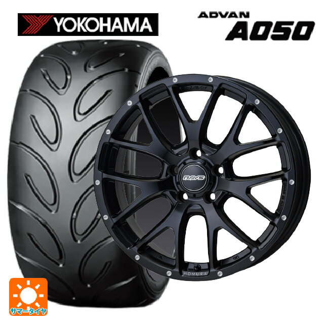 【6/22 20時〜 全品P5倍＆クーポン】245/40R18 93V ヨコハマ アドバン A050 正規品 レイズ ホムラ 2X7FA BOL 18-7.5J 国産車用 サマータイヤホイール4本セット