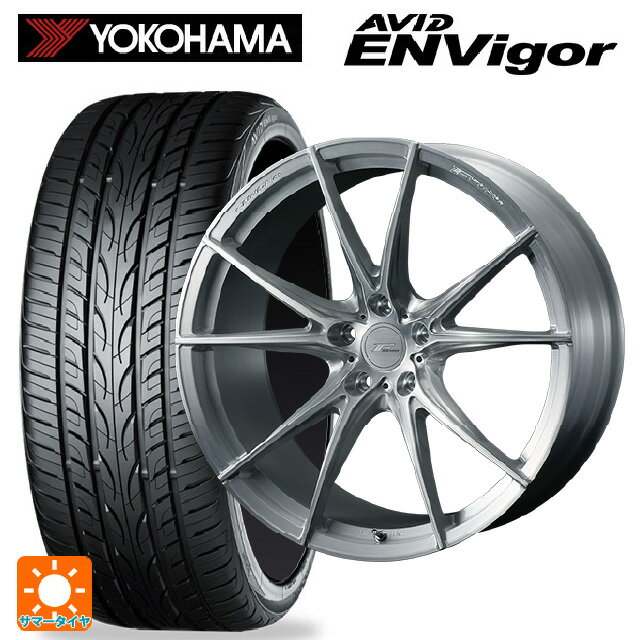 【最大3万円OFFクーポン 3/4 20時〜】トヨタ クラウンセダン(AZSH32)用 245/45R20 103W ヨコハマ エービット エンビガー S321 ウェッズ エフゼロ FZ-2 BRUSHED 新品サマータイヤホイール 4本セット