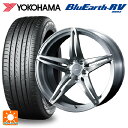 245/45R19 102W XL ヨコハマ ブルーアース RV03 # ウェッズ エフゼロ FZ-3 BRUSHED 19-9J 国産車用 サマータイヤホイール4本セット