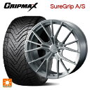 トヨタ ハリアー(80系)用 225/55R19 99W グリップマックス シュアグリップ A/S ブラックレター ウェッズ エフゼロ FZ-1 BRUSHED...