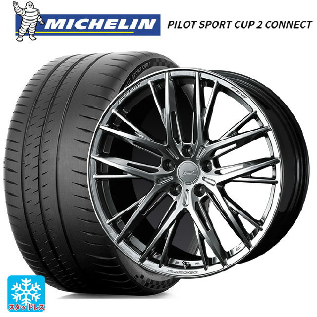 【6/22 20時〜 全品P5倍＆クーポン】225/40R19 93Y XL ミシュラン 正規品 パイロットスポーツカップ2コネクト ウェッズ エフゼロ FZ-5 DIAMOND BLACK 19-8.5J 国産車用 サマータイヤホイール4本セット