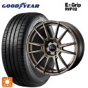 トヨタ ヴェルファイア(30系)用 225/60R17 99H グッドイヤー エフィシェントグリップ RVF02 ウェッズ ウェッズスポーツ SA62R EJ-BRONZE2 新品サマータイヤホイール 4本セット