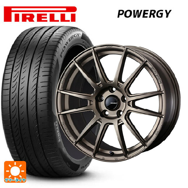 ホンダ ZR-V(RZ4)用 215/60R17 96H ピレリ パワジー 正規品 ウェッズ ウェッズスポーツ SA62R EJ-BRONZE2 新品サマータイヤホイール 4本セット