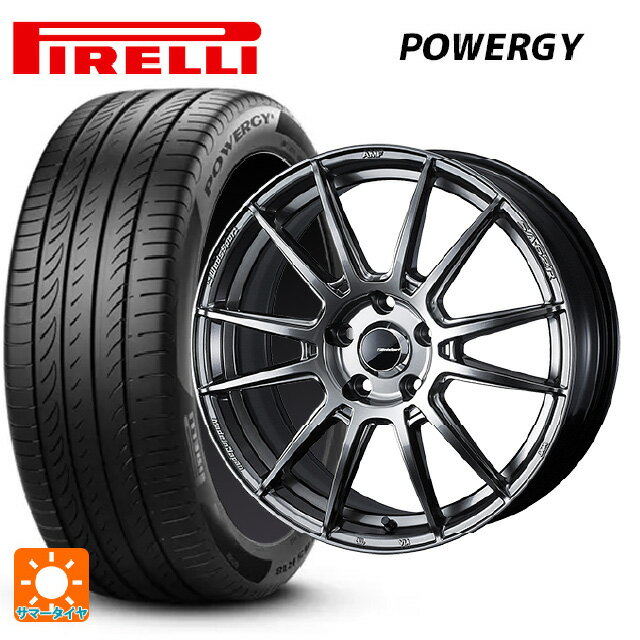 【6/22 20時〜 全品P5倍＆クーポン】215/50R17 95W XL ピレリ パワジー 正規品 ウェッズ ウェッズスポーツ SA62R PSB 17-7J 国産車用 サマータイヤホイール4本セット