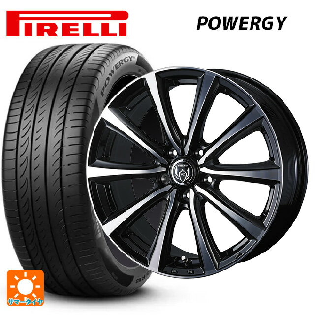 215/60R16 99V XL ピレリ パワジー 正規品 ウェッズ ライツレー MS ブラックメタリックポリッシュ 16-6.5J 国産車用 サマータイヤホイール4本セット