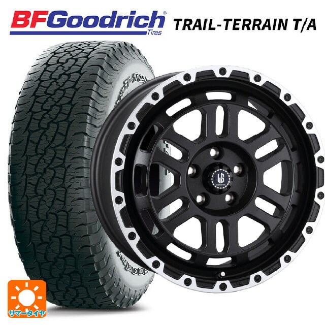 【6/22 20時〜 全品P5倍＆クーポン】トヨタ RAV4(50系)用 225/65R17 102T BFグッドリッチ トレイルテレーン T/A ホワイトレター 正規品 阿部商会 ラ・ストラーダ ディスカバー WBRP 新品サマータイヤホイール 4本セット