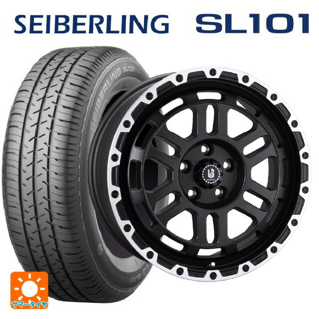 【6/22 20時〜 全品P5倍＆クーポン】205/65R16 95S セイバーリング セイバーリング SL101(ブリヂストン工場生産） 阿部商会 ラ・ストラーダ ディスカバー WBRP 16-7J 国産車用 サマータイヤホイール4本セット