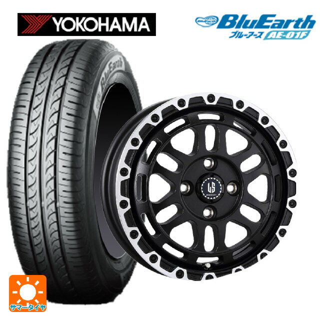 175/70R14 84S ヨコハマ ブルーアース AE01F 阿部商会 ラ・ストラーダ ディスカバー WBRP 14-5J 国産車用 サマータイヤホイール4本セット