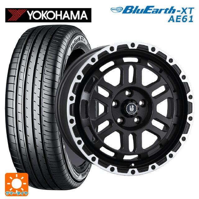 【6/11 1:59迄 全品ポイント5倍】215/70R16 100H ヨコハマ ブルーアースXT AE61 阿部商会 ラ・ストラーダ ディスカバー WBRP 16-7J 国産車用 サマータイヤホイール4本セット