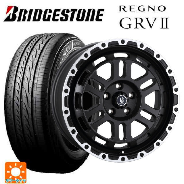 【6/22 20時〜 全品P5倍＆クーポン】195/60R16 89H ブリヂストン レグノ GRV2 正規品（限定） 阿部商会 ラ・ストラーダ ディスカバー WBRP 16-7J 国産車用 サマータイヤホイール4本セット