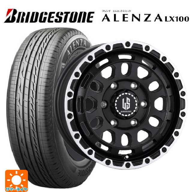 【6/11 1:59迄 全品ポイント5倍】ミツビシ トライトン(GSRグレード)(LC2T)用 2025年製 265/65R17 112H ブリヂストン アレンザLX100 正規品(数量限定) 阿部商会 ラ・ストラーダ ディスカバー WBRP 新品サマータイヤホイール 4本セット