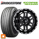 【10/27 10:59迄 全品P5倍&クーポン】215/55R17 94V ブリヂストン エコピア NH200 正規品 # 阿部商会 ラ・ストラーダ ディスカバー WBRP 17-7J 国産車用 サマータイヤホイール4本セット