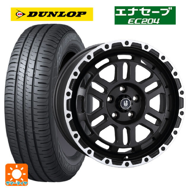 【6/11 1:59迄 全品ポイント5倍】215/60R17 96H ダンロップ エナセーブEC204 阿部商会 ラ・ストラーダ ディスカバー WBRP 17-7J 国産車用 サマータイヤホイール4本セット