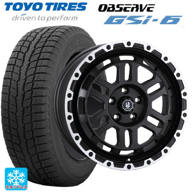 【6/15〜16限定 全品P5倍＆クーポン】スズキ ジムニーノマド(JC74W)用 195/80R15 96Q トーヨー オブザーブ GSI-6 阿部商会 ラ・ストラーダ ディスカバー WBRP 新品スタッドレスタイヤホイール 4本セット
