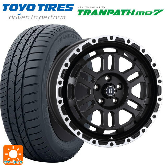 【6/11 1:59迄 全品ポイント5倍】205/65R16 95H トーヨー トランパス MP7 阿部商会 ラ・ストラーダ ディスカバー WBRP 16-7J 国産車用 サマータイヤホイール4本セット