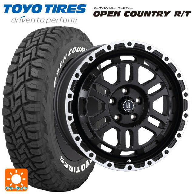 【6/22 20時〜 全品P5倍＆クーポン】235/70R16 106Q トーヨー オープンカントリー RT ホワイトレター # 阿部商会 ラ・ストラーダ ディスカバー WBRP 16-7J 国産車用 サマータイヤホイール4本セット