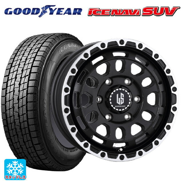 【6/11 1:59迄 全品ポイント5倍】265/70R17 115Q グッドイヤー アイスナビ SUV # 阿部商会 ラ・ストラーダ ディスカバー WBRP 17-8J 国産車用 スタッドレスタイヤホイール4本セット