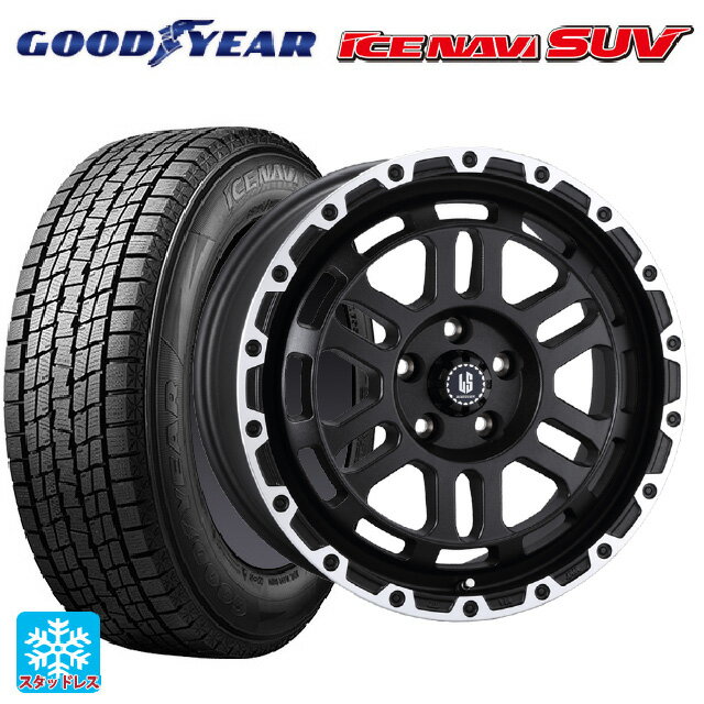【6/11 1:59迄 全品ポイント5倍】215/65R16 98Q グッドイヤー アイスナビ SUV 阿部商会 ラ・ストラーダ ディスカバー WBRP 16-7J 国産車用 スタッドレスタイヤホイール4本セット
