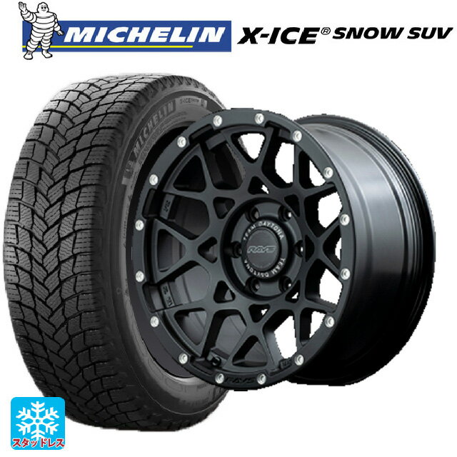 ミツビシ トライトン(GSRグレード)(LC2T)用 265/65R17 112T ミシュラン 正規品 エックスアイス スノー SUV # レイズ チームデイトナ M8 N2 新品スタッドレスタイヤホイール 4本セット