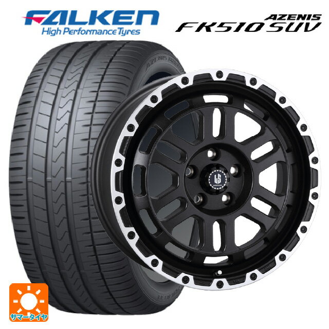 【6/11 1:59迄 全品ポイント5倍】ミツビシ アウトランダー(5LA GNOW)用 235/60R18 107W XL ファルケン アゼニス FK510 SUV(日本製) 阿部商会 ラ・ストラーダ ディスカバー WBRP 新品サマータイヤホイール 4本セット