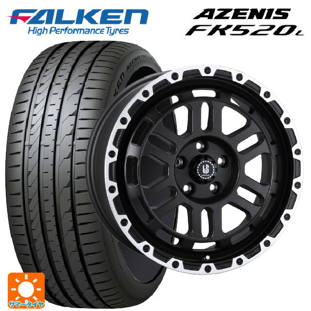 【6/15〜16限定 全品P5倍＆クーポン】225/50R18 99W XL ファルケン アゼニス FK520L 阿部商会 ラ・ストラーダ ディスカバー WBRP 18-8J 国産車用 サマータイヤホイール4本セット