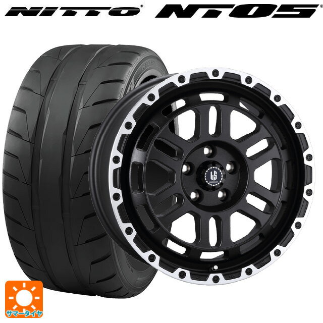 【6/22 20時〜 全品P5倍＆クーポン】235/45R17 97W XL ニットー NT05 阿部商会 ラ・ストラーダ ディスカバー WBRP 17-7J 国産車用 サマータイヤホイール4本セット