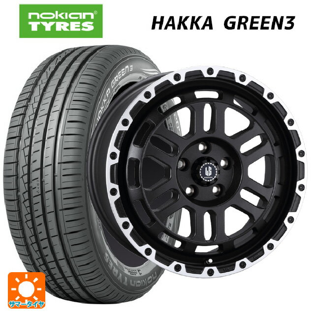 【6/22 20時〜 全品P5倍＆クーポン】ホンダ ステップワゴン(RP6~8)用 205/60R16 96V XL ノキアン ハッカ グリーン3 阿部商会 ラ・ストラーダ ディスカバー WBRP 新品サマータイヤホイール 4本セット