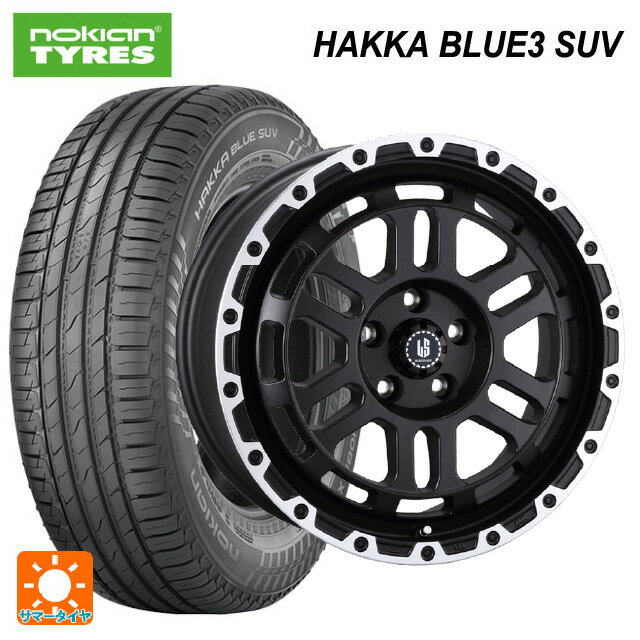 【6/11 1:59迄 全品ポイント5倍】トヨタ RAV4(50系)用 245/70R16 111H XL ノキアン ハッカ ブルー3 SUV 阿部商会 ラ・ストラーダ ディスカバー WBRP 新品サマータイヤホイール 4本セット
