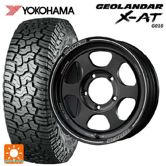 スズキ ジムニーノマド(JC74W)用 215/70R16 100/97Q ヨコハマ ジオランダー X-AT G016 ブラックレター 正規品 # レイズ ボルクレーシング TE37XT FOR J BC 新品サマータイヤホイール 4本セット
