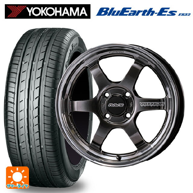 【6/22 20時〜 全品P5倍＆クーポン】165/50R15 73V ヨコハマ ブルーアースEs ES32 # レイズ ボルクレーシング TE37KCR プログレッシブモデル HF 15-5J 国産車用 サマータイヤホイール4本セット