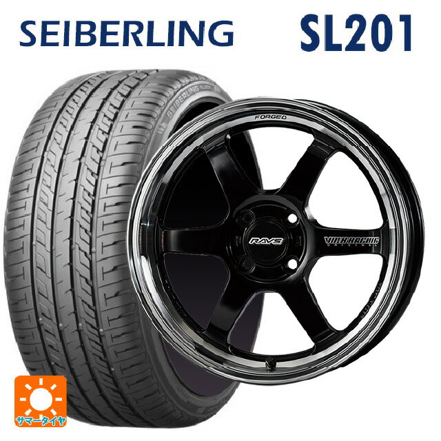 【6/15〜16限定 全品P5倍＆クーポン】165/50R15 73V セイバーリング セイバーリング SL201(ブリヂストン工場生産） レイズ ボルクレーシング TE37KCR プログレッシブモデル # KF 15-5J 国産車用 サマータイヤホイール4本セット