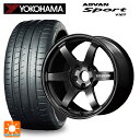 225/35R20 90Y XL ヨコハマ アドバンスポーツ V107 正規品 レイズ ボルクレーシング TE37サーガ S-プラス MM 20-8.5J 国産車用 サマータイヤホイール4本セット