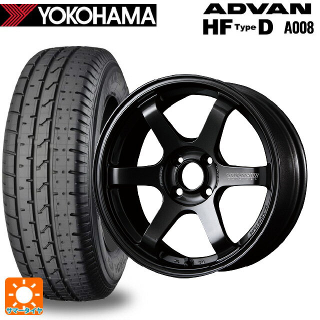 【6/11 1:59迄 全品ポイント5倍】195/55R15 85V ヨコハマ アドバン HF Type D A008S 正規品 レイズ ボルクレーシング TE37ソニック MM 15-5.5J 国産車用 サマータイヤホイール4本セット