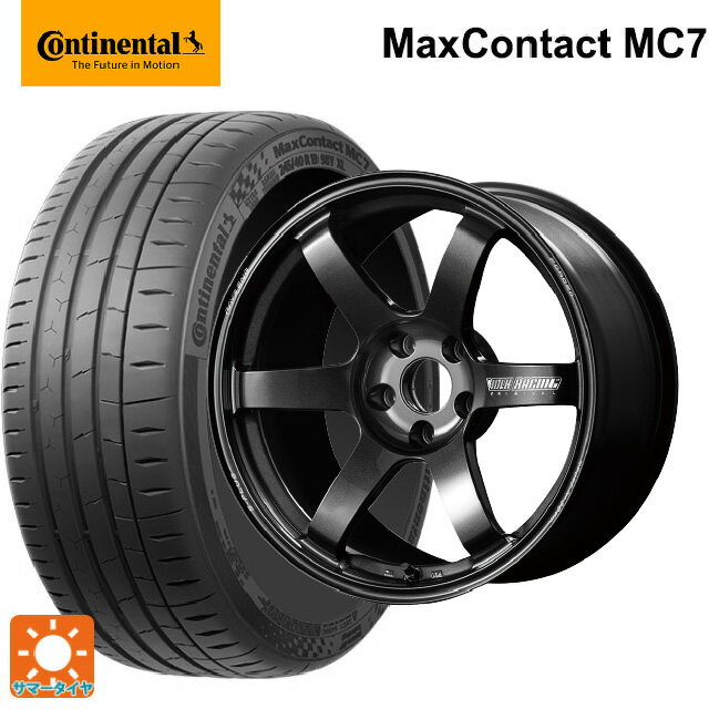 245/40R18 97Y XL コンチネンタル マックスコンタクト MC7 正規品 レイズ ボルクレーシング TE37サーガ S-プラス MM 18-8J 国産車用 サマータイヤホイール4本セット