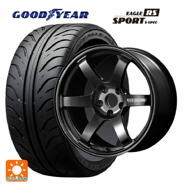 【6/22 20時〜 全品P5倍＆クーポン】195/55R15 84V グッドイヤー イーグル RS スポーツ S-スペック レイズ ボルクレーシング TE37サーガ S-プラス MM 15-7J 国産車用 サマータイヤホイール4本セット