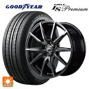 ホンダ WR-V(DG5)用 215/60R16 95H グッドイヤー イーグル LS プレミアム シュナイダー DR02 ブラックポリッシュ/ブラッククリア 新品サマータイヤホイール 4本セット