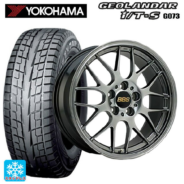 ホンダ ZR-V(RZ4)用 2025年製 215/60R17 96Q ヨコハマ ジオランダー ITS G073 正規品 BBS RG-R DB 新品スタッドレスタイヤホイール 4本セット