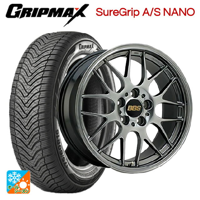 スバル クロストレック(5AA-GUE)用 225/60R17 99V グリップマックス シュアグリップ A/S ナノ ブラック..