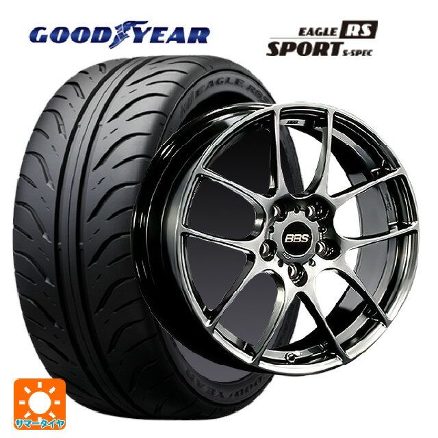 【6/22 20時〜 全品P5倍＆クーポン】245/40R18 93W グッドイヤー イーグル RS スポーツ S-スペック BBS RF DB 18-8J 国産車用 サマータイヤホイール4本セット