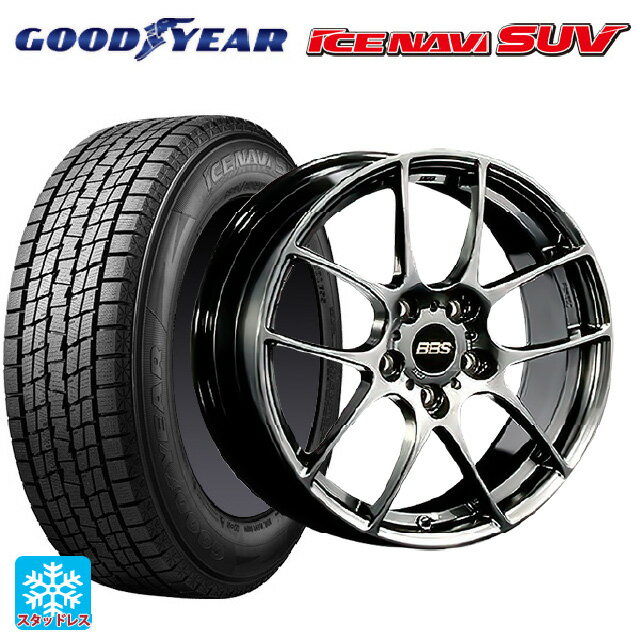 215/60R17 96Q グッドイヤー アイスナビ SUV # BBS RF DB 17-7J 国産車用 スタッドレスタイヤホイール4本セット