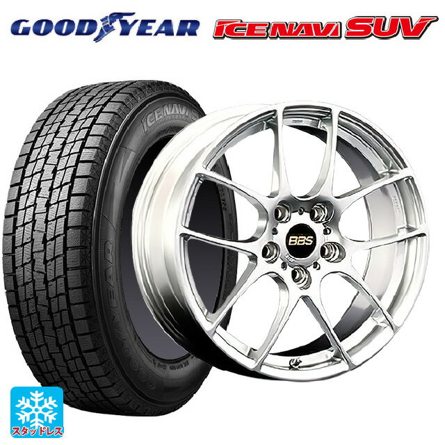 【6/15〜16限定 全品P5倍＆クーポン】225/60R17 99Q グッドイヤー アイスナビ SUV BBS RF DS 17-7J 国産車用 スタッドレスタイヤホイール4本セット
