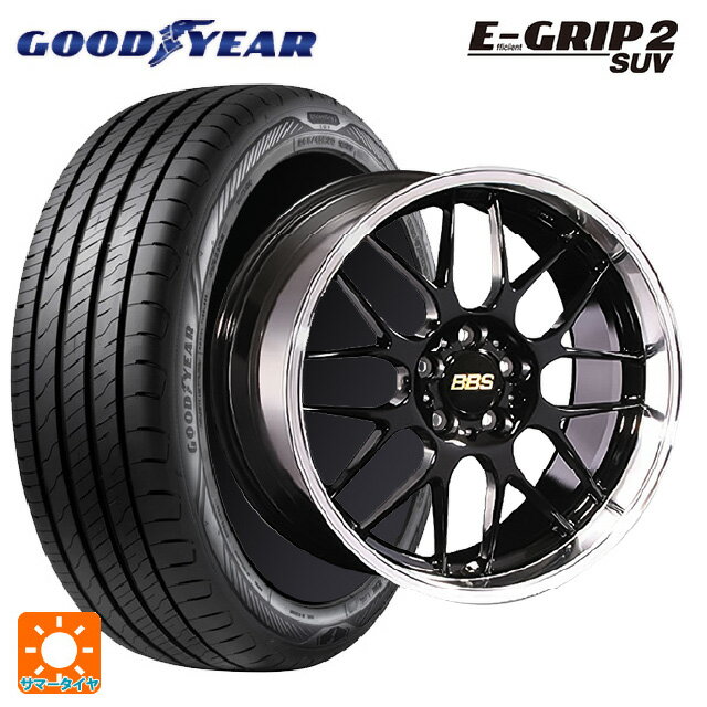 ホンダ ZR-V(RZ4)用 215/60R17 100H XL グッドイヤー エフィシェントグリップ 2 SUV BBS RG-R BKD 新品サマータイヤホイール 4本セット