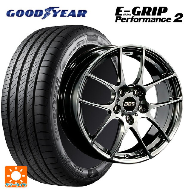 ホンダ ZR-V(RZ4)用 215/60R17 100V グッドイヤー エフィシェントグリップ パフォーマンス2 BBS RF DB 新品サマータイヤホイール 4本セット