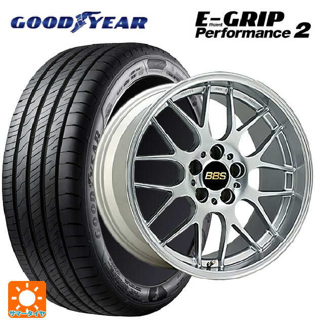 ホンダ ZR-V(RZ4)用 215/60R17 100V グッドイヤー エフィシェントグリップ パフォーマンス2 BBS RG-R DS 新品サマータイヤホイール 4本セット