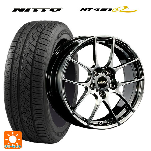 【6/22 20時〜 全品P5倍＆クーポン】レクサス NX(20系)用 235/60R18 107W XL ニットー NT421Q BBS RF DB 新品サマータイヤホイール 4本セット